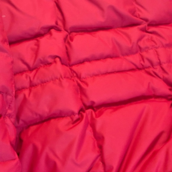Lauren Ralph Lauren Vibrant Red Hooded Puffer Coat - Picture 11 of 15